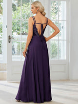 ever RUBY|Multiway Chiffon and Lace Open Back Bridesmaid Dress(Final Sale)