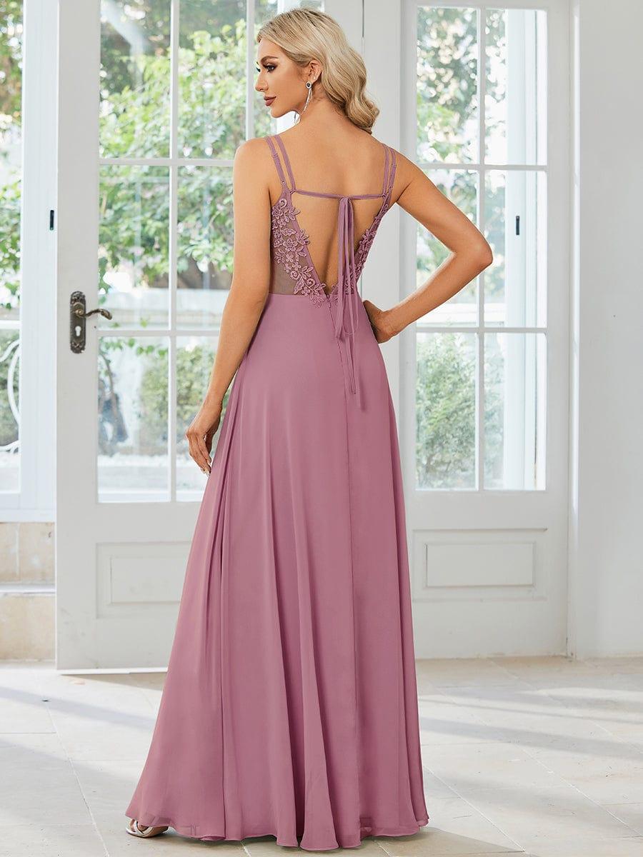 ever RUBY|Multiway Chiffon and Lace Open Back Bridesmaid Dress(Final Sale)