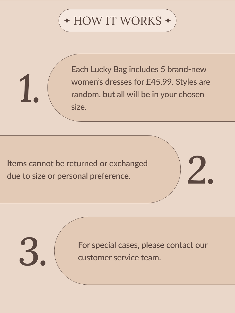 Ever-Pretty Lucky Bag: 5 Dresses for £45.99